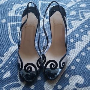 Christian Louboutin PVC heels